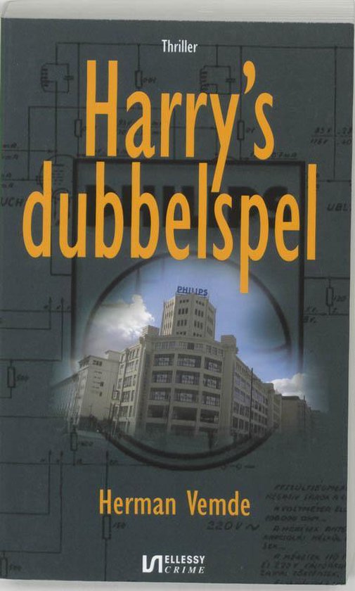 Cover van het boek 'Harry's dubbelspel' van Herman Vemde