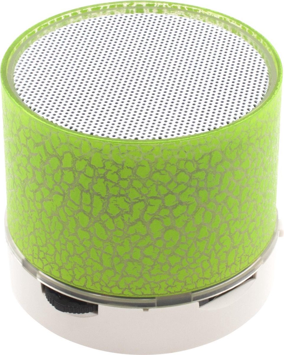 Point of View ROCK NEON Bluetooth LED Mini Speaker groen