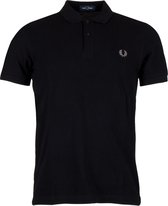 Fred Perry - Polo Zwart 906 - Slim-fit - Heren Poloshirt Maat L