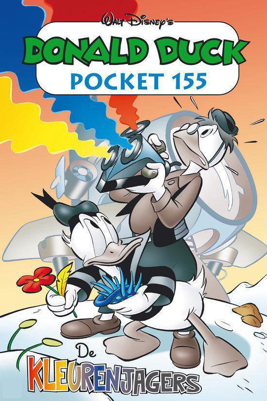 Cover van het boek 'Donald Duck Pocket / 155 De kleurenjagers' van Walt Disney Studio’s
