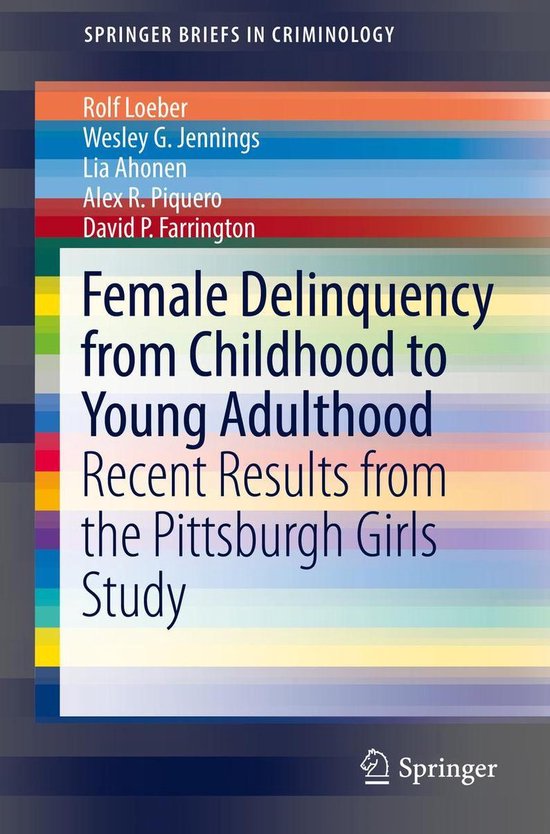 Law and Criminology (R0) - Female Delinquency From Childhood ... - cover