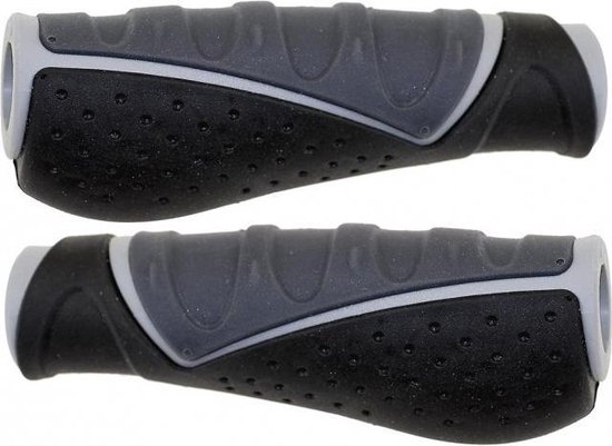 Poignées De Guidon VELO Ergogel D3 - Ergonomiques, Noir, 135