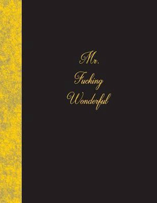 Mr. Fucking Wonderful - cover
