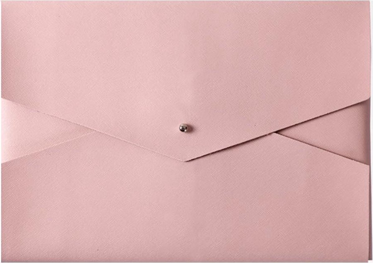 Shop4 - Geschikt voor 11 inch Laptop Hoes - Sleeve Envelop Licht Roze