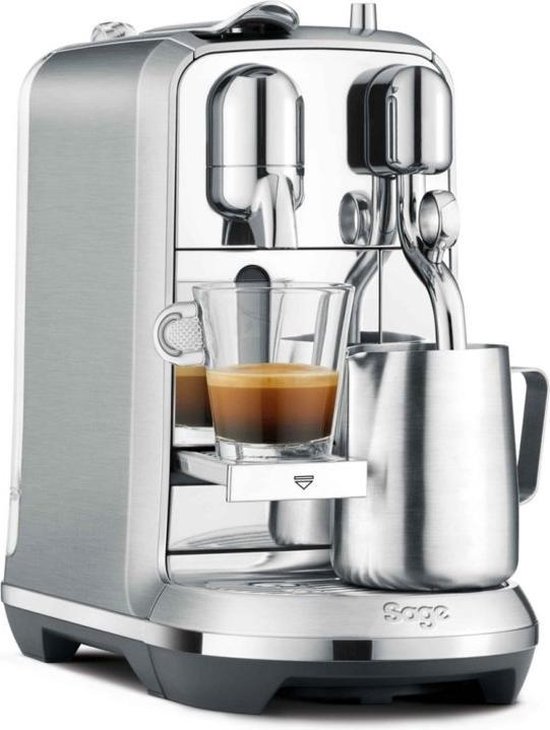 Nespresso Sage Creatista Plus SNE800BSS4EEU1 - Koffiecupmachine - RVS