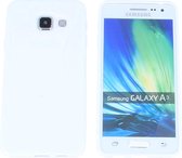 S Line Gel Silicone Case Hoesje Wit voor Samsung Galaxy A3 2017
