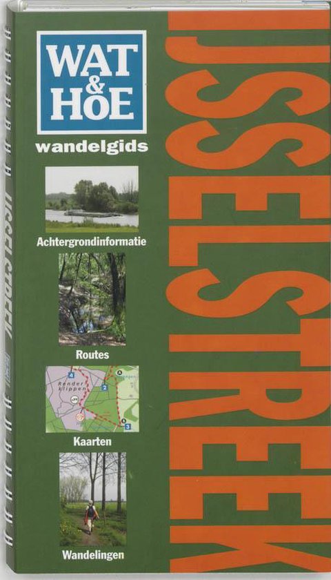 Wat & Hoe wandelgids IJsselstreek - cover