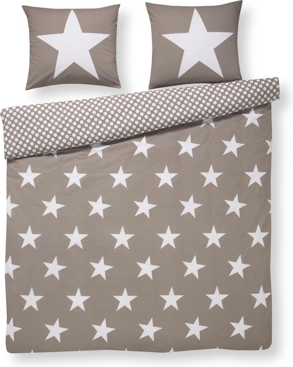 Day Dream Vesper - dekbedovertrek - lits-jumeaux - 240 x 200/220 - Beige