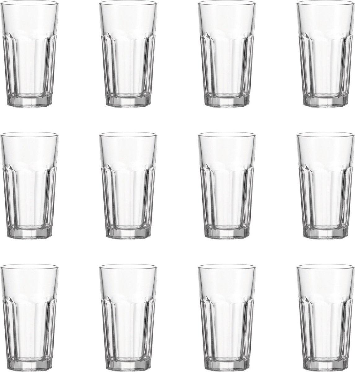 Longdrinkgläser Rock 540 ml Set van 12