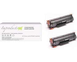 Improducts Improducts® Toner - Alternatief Hp 83X 83A (CF283X CF283A) toner XL inhoud 2x toner zwart