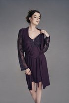 CYBËLE NIGHT HONOURABEL Plum kimono 46