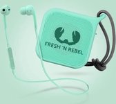 Fresh 'n Rebel – Vibe Wireless In-Ear Koptelefoon + Pebble Bluetooth Speaker Gift Pack – Mint Groen