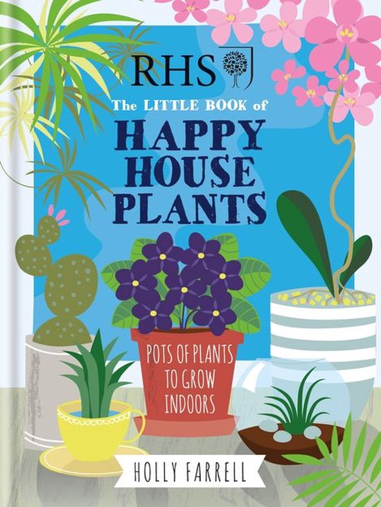 RHS Little Book of Happy Houseplants - cover