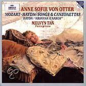 Mozart, Haydn: Songs & Canzonettas / Anne Sofie von Otter, Melvyn Tan