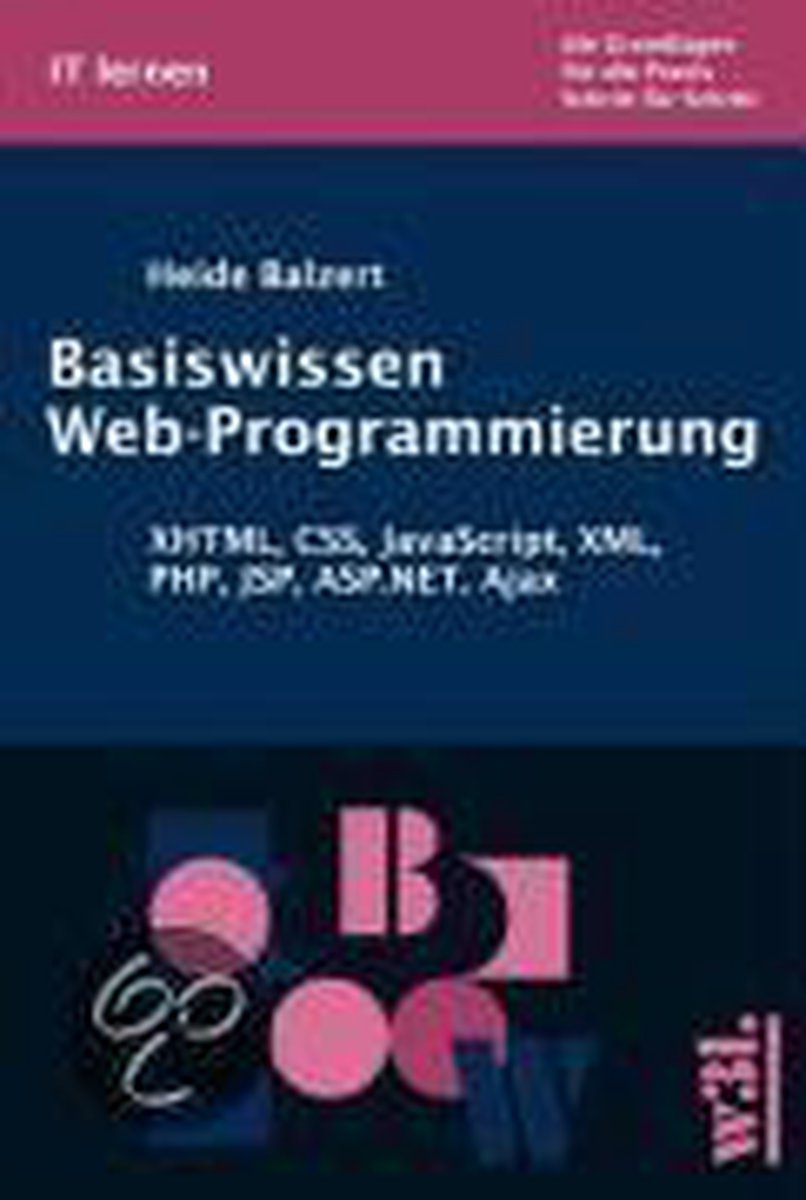 Omslag van Basiswissen Web-Programmierung