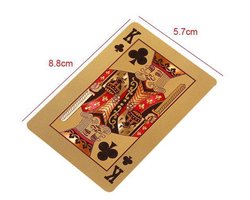 Luxe Gouden Speelkaarten / Poker kaarten waterdicht Geplastificeerd