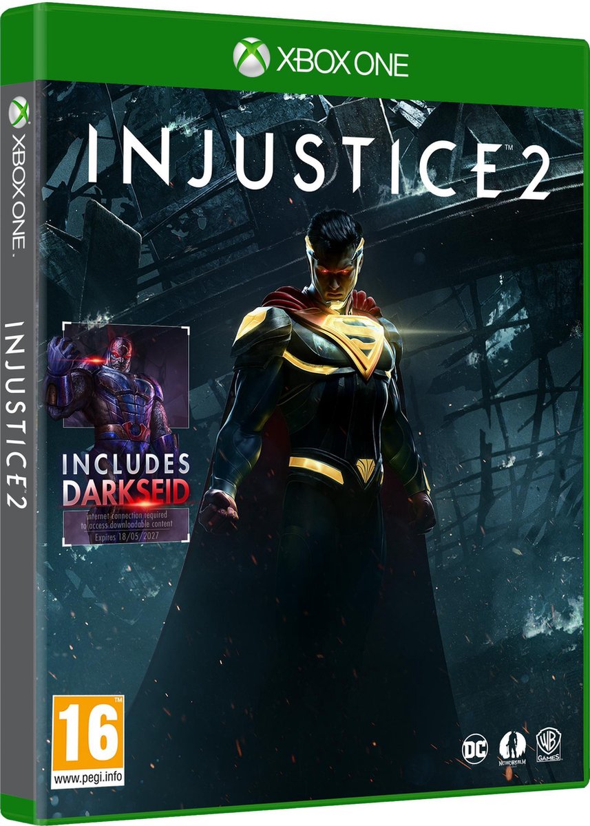 Сколько весит injustice 2 на xbox one