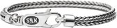 SILK Jewellery - Zilveren Armband - Zipp - 333.19 - Maat 19
