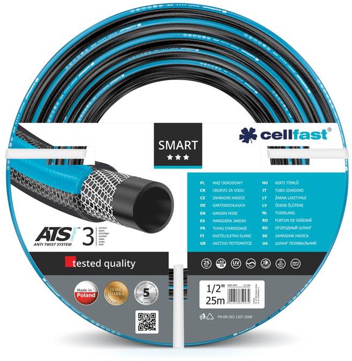 Tuinslang Cellfast Smart Ats PVC 25 m Ø 25 mm