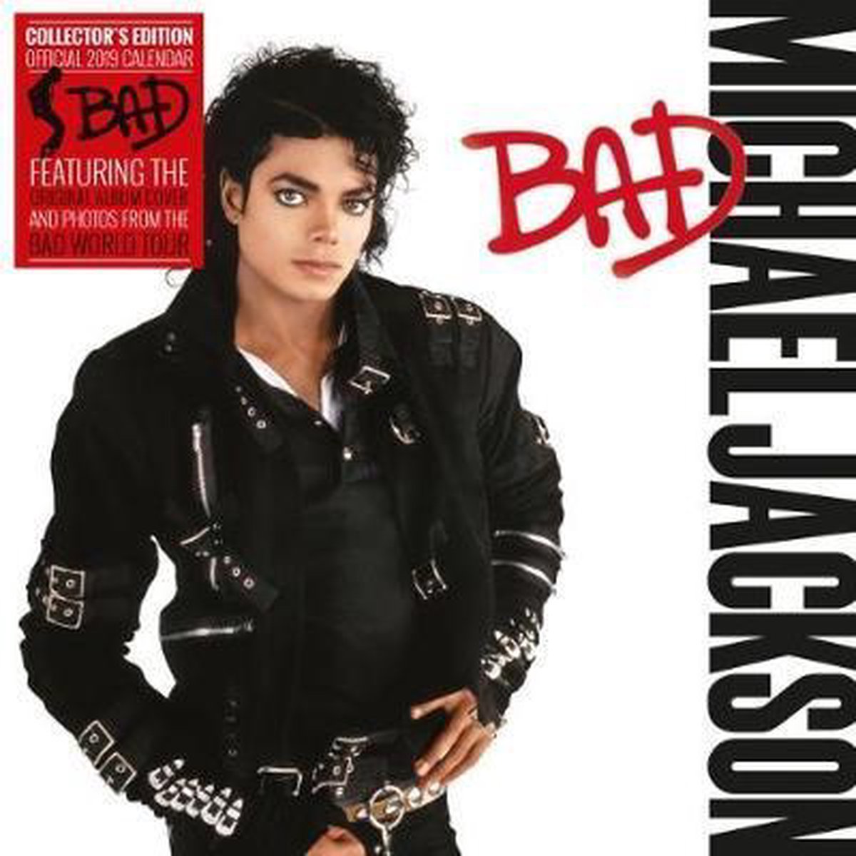 Michael Jackson Collectors Edition Kalender 2019 Record Sleeve Cover