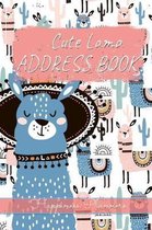 Cute Lama Address Book