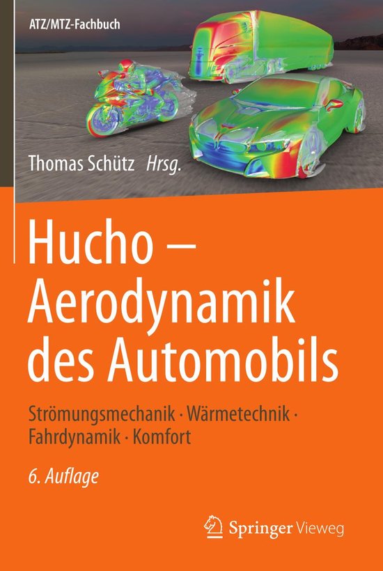ATZ/MTZ-Fachbuch - Hucho - Aerodynamik des Automobils - cover