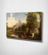 Voyage Of Life - Painting Canvas - 30 x 40 cm - Schilderij - Canvas - Slaapkamer - Wanddecoratie  - Slaapkamer - Foto op canvas