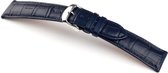 Horlogeband Arizona Donkerblauw - 21mm