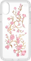 Speck Presidio Clear + Print Apple iPhone X/XS GoldenBlossoms Pink/Clear