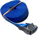 Bagagegordel 35 mm 2M Blauw - Verzinkte Klemgesp