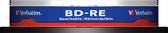 Verbatim BD-RE SL 25GB 2x SP WHITE BLUE SURFACE - Rohling