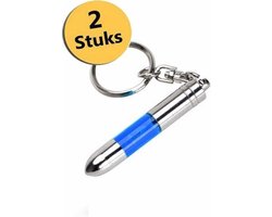 Antistatische Sleutelhanger - 2 Stuks - Premium - Voordelige Anti Statische ESD Elektriciteit Keychain Band - Anti schokken - Anti Schok Armband / Polsband Alternatief - Anti Shock -