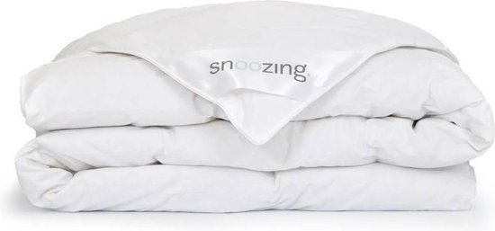 Snoozing Diamond - Wol - Dekbed - Eenpersoons - 140x220 cm - Wit