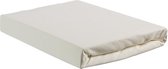 Beddinghouse Jersey - Topper Hoeslaken - Eenpersoons - 70/90x200/220 cm - Off-white