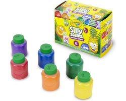Crayola - Silly Scents - Hobbyverf - 6 Potjes Geurverf Voor Kinderen