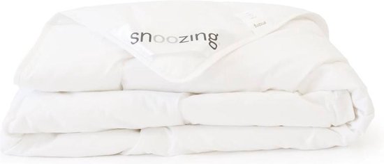 Snoozing Bern Bamboo - Zomerdekbed - Eenpersoons - 140x220 cm - Wit