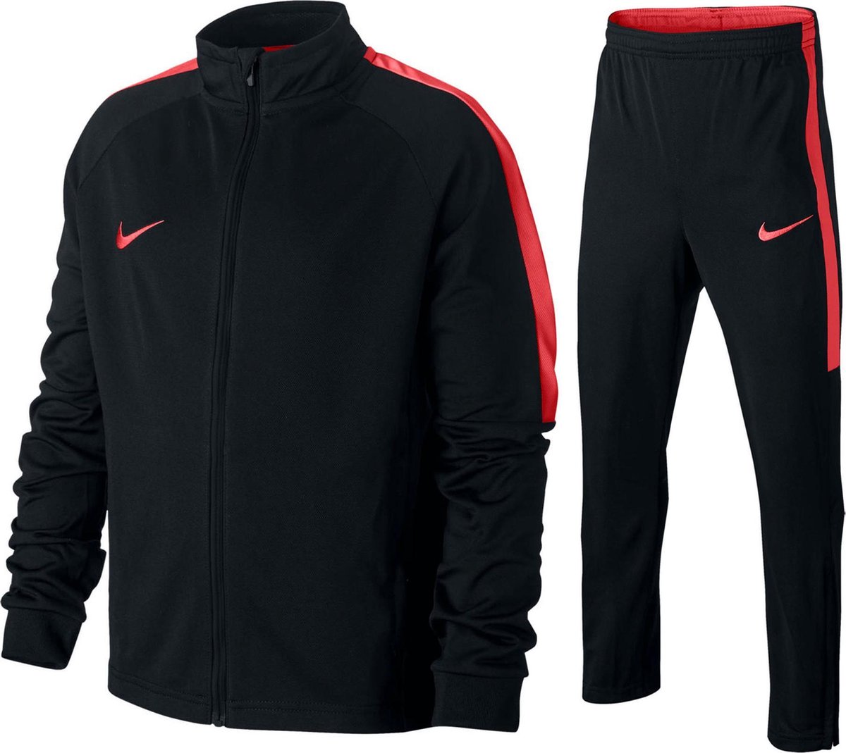Nike trainingspak rood zwart hotsell