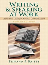 Writing and Speaking at Work