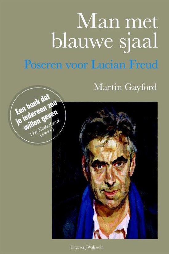 Cover van het boek 'Man met blauwe sjaal' van M. Gayford