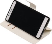 BestCases.nl Wit Huawei P9 Lite TPU wallet case booktype hoesje HM Book