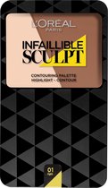 L'Oréal Paris Infallible Sculpt Contouring Palette - 100 Light