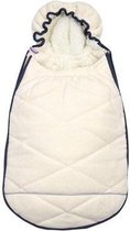 Lodger Voetenzak Baby - Mini-Bunker Fleece - Ivoor