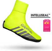 GripGrab - RaceThermo Hi-Vis Waterproof Winter Wielren Overschoenen - Geel Hi-Vis - Unisex - Maat XXXL