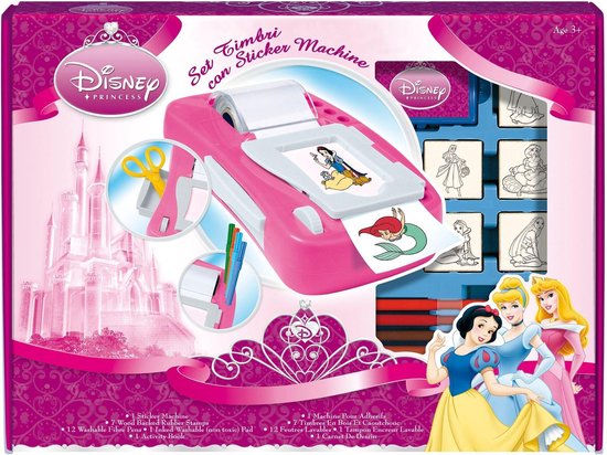 Multiprint Kleurset Princess 23-delig Roze