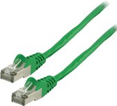 FTP CAT 6 netwerk kabel 0,25 m groen