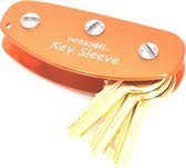 Key sleeve oranje unieke houder voor uw sleutels.