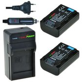 ChiliPower NP-FH30 / NP-FH50 Sony Kit - Batterie pour appareil photo