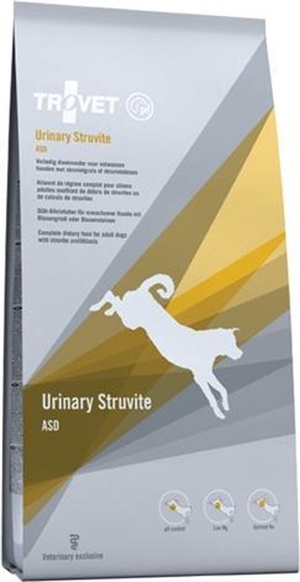 Trovet Urinary Struvite ASD hondenvoer - 12.5 kg