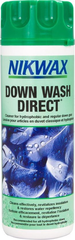 Nikwax Down Wash Direct - impregneermiddel - wasmiddel voor dons - 300ml |  bol.com