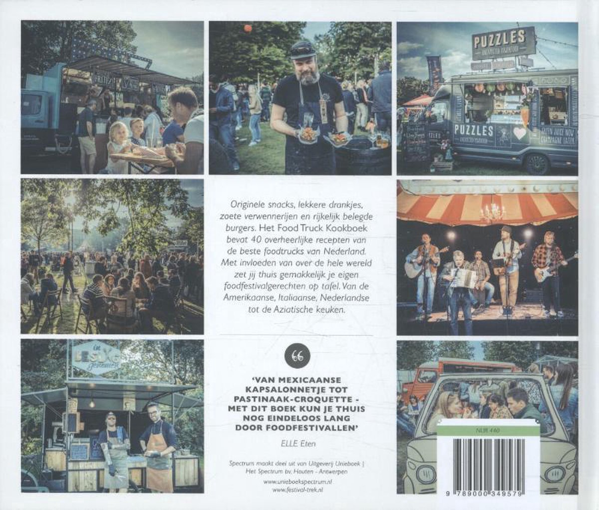 Het food Truck Kookboek - back cover
